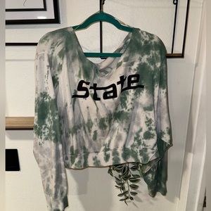 Michigan state sweater